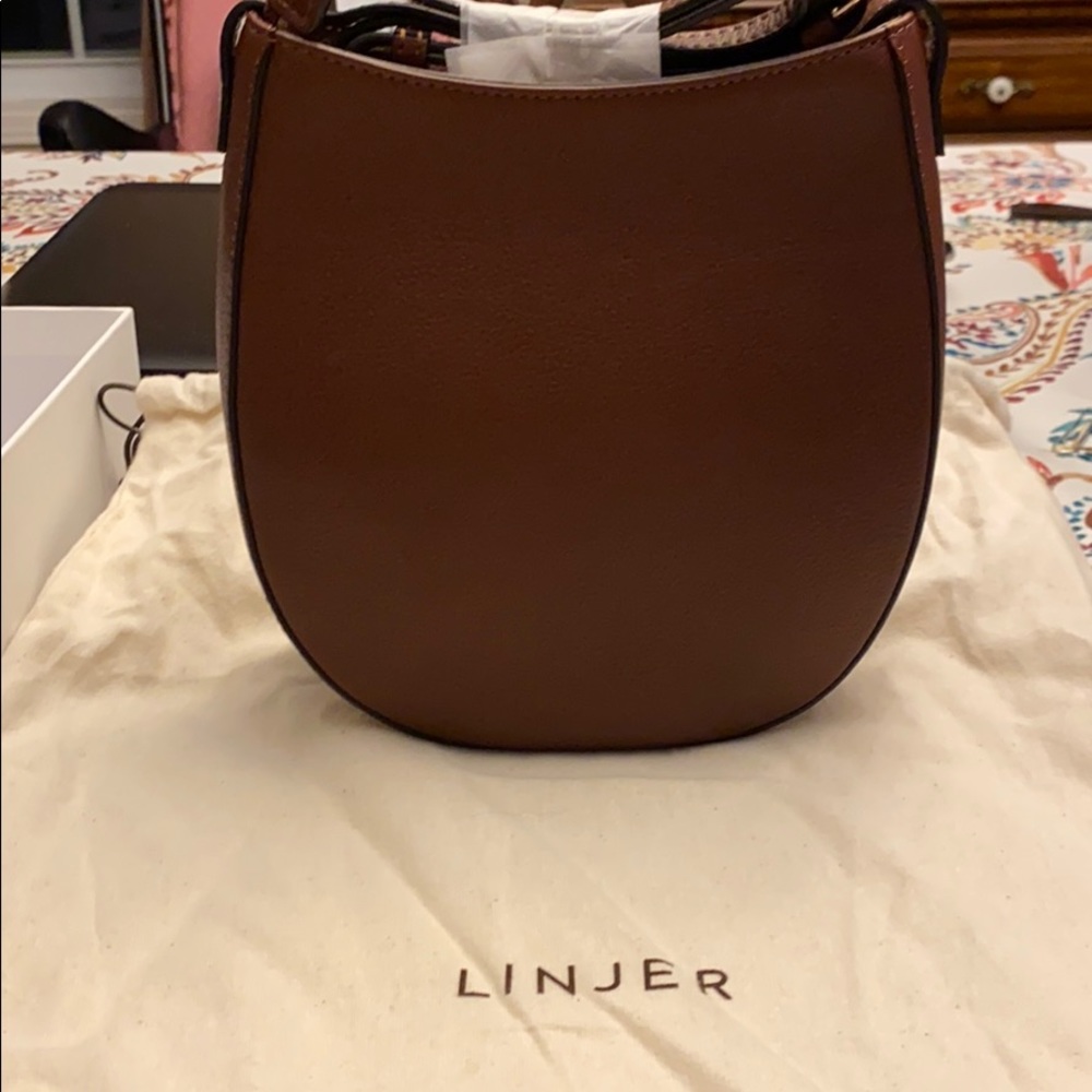 LINJER LEATHER SMALL CROSSBODY BAG